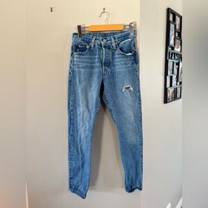 Levi’s High Rise Button Fly size 25 x 28